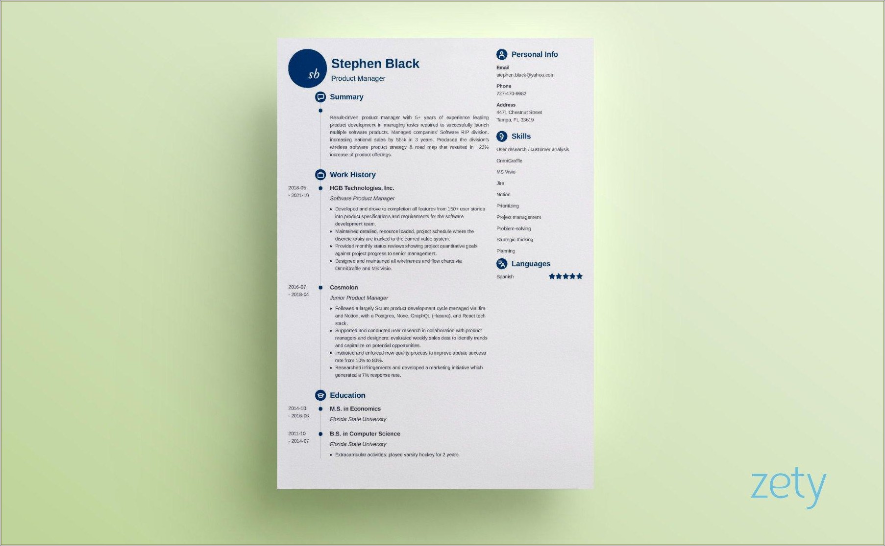 Do Motion Graphic Template Resume Yahoo