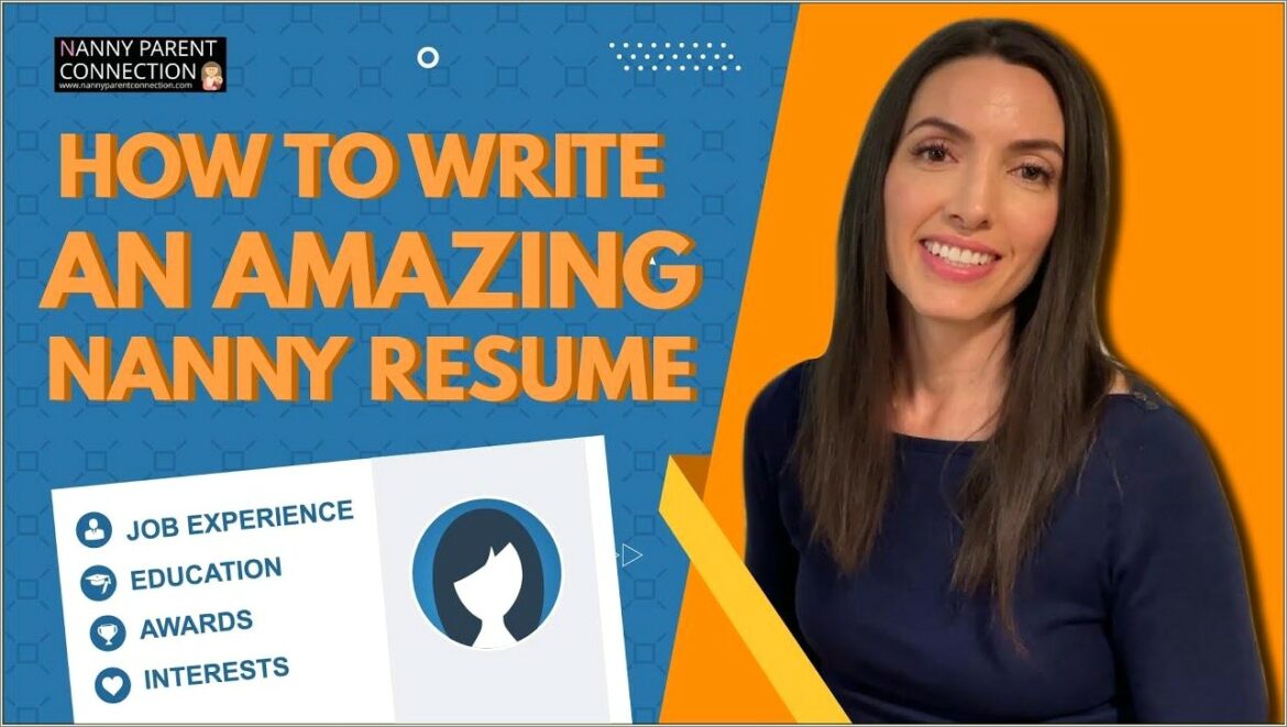 Do Nanny Jobs Look Good On A Resume