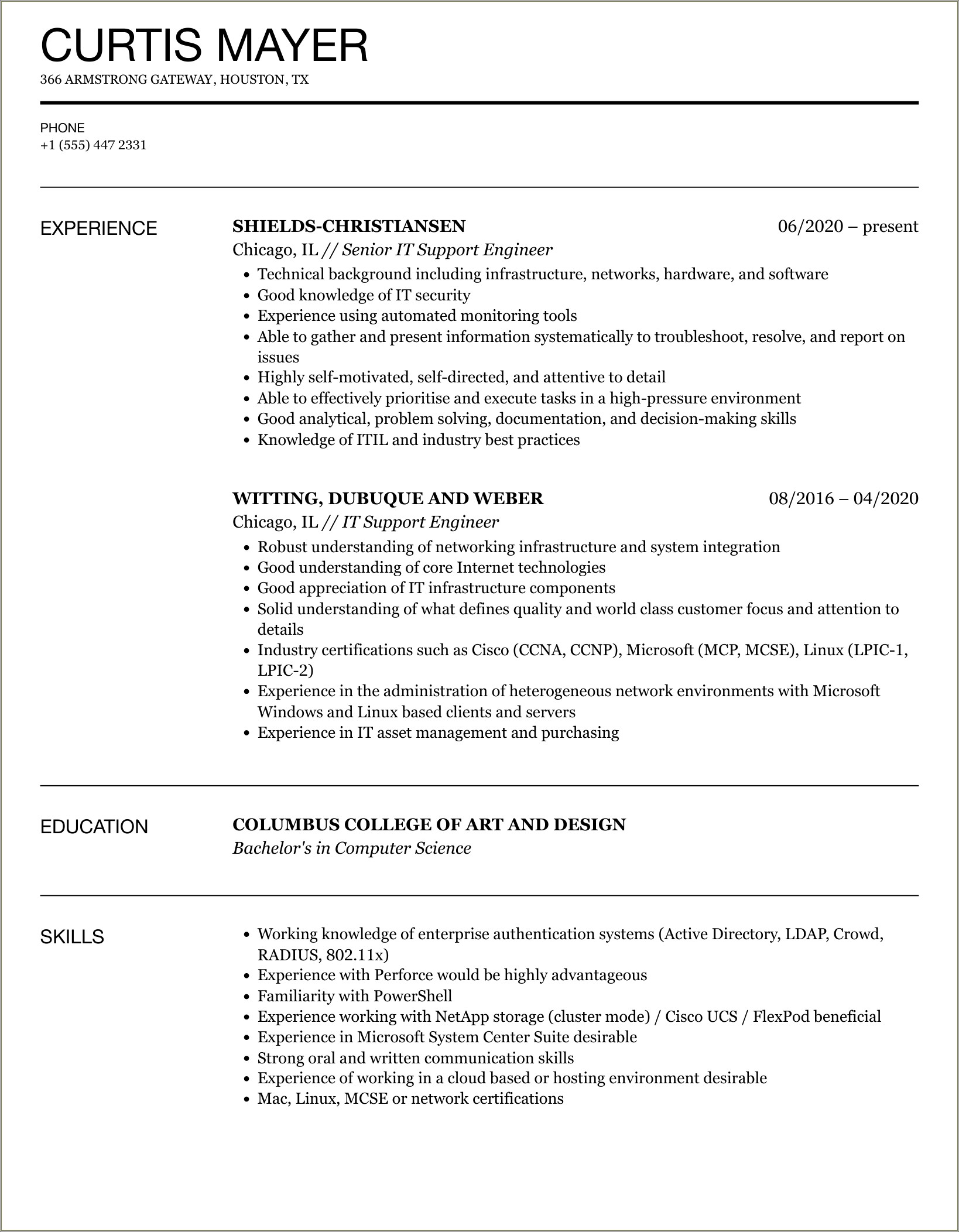 Do Ucs Ask For High School Resume