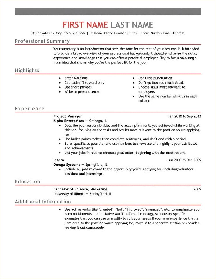 Do You Capitalize Word And Excel In Resume