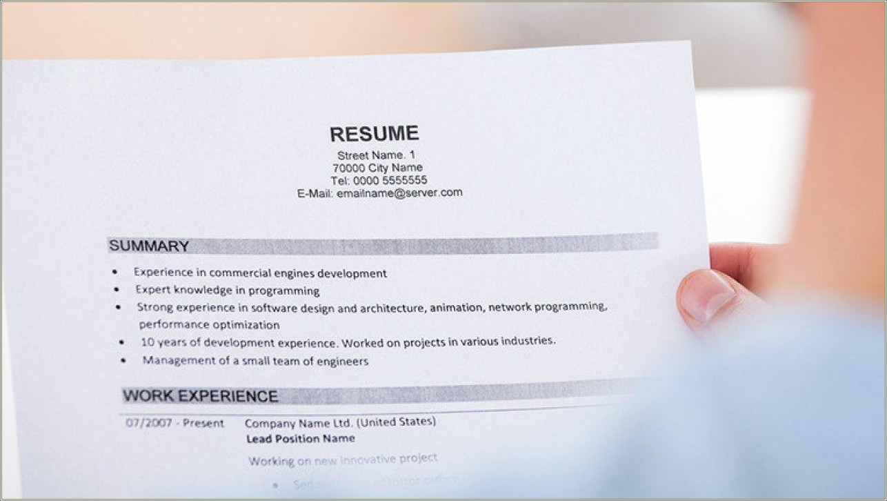 Do You Include Current Job On Resume