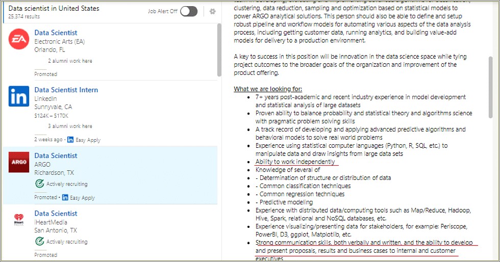 Do You Include Statistic Skills On Resume