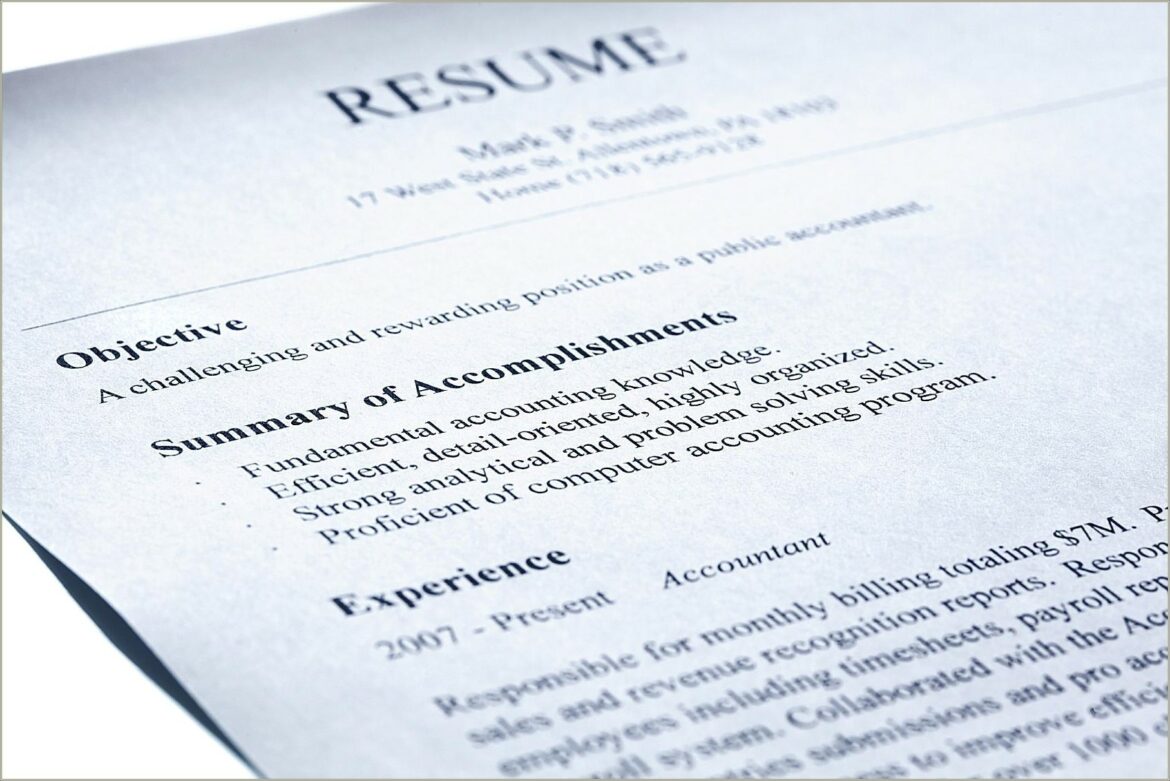 Do You Need Skills Summary On Resume