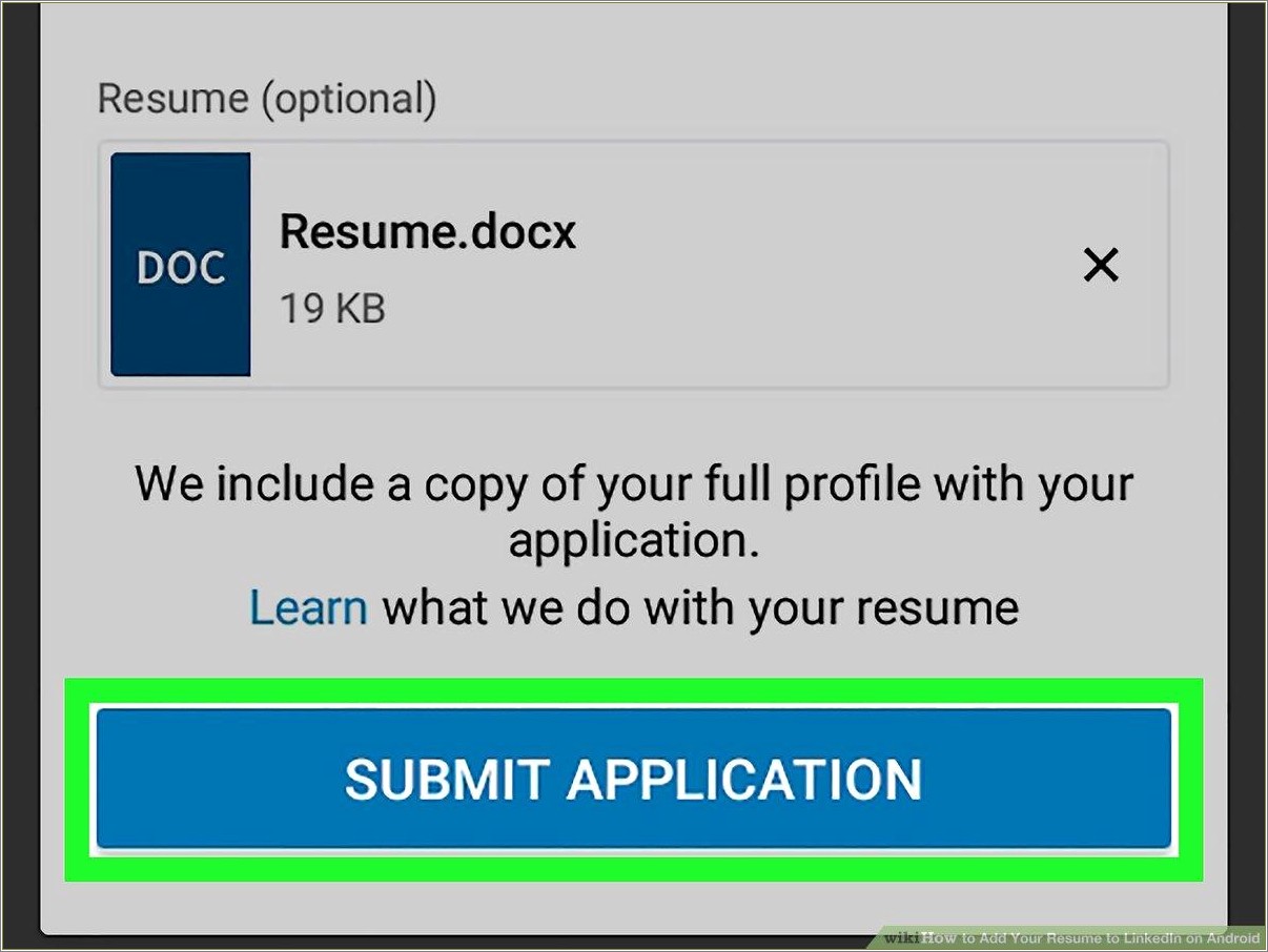 Do You Put A Resume On Linkedin