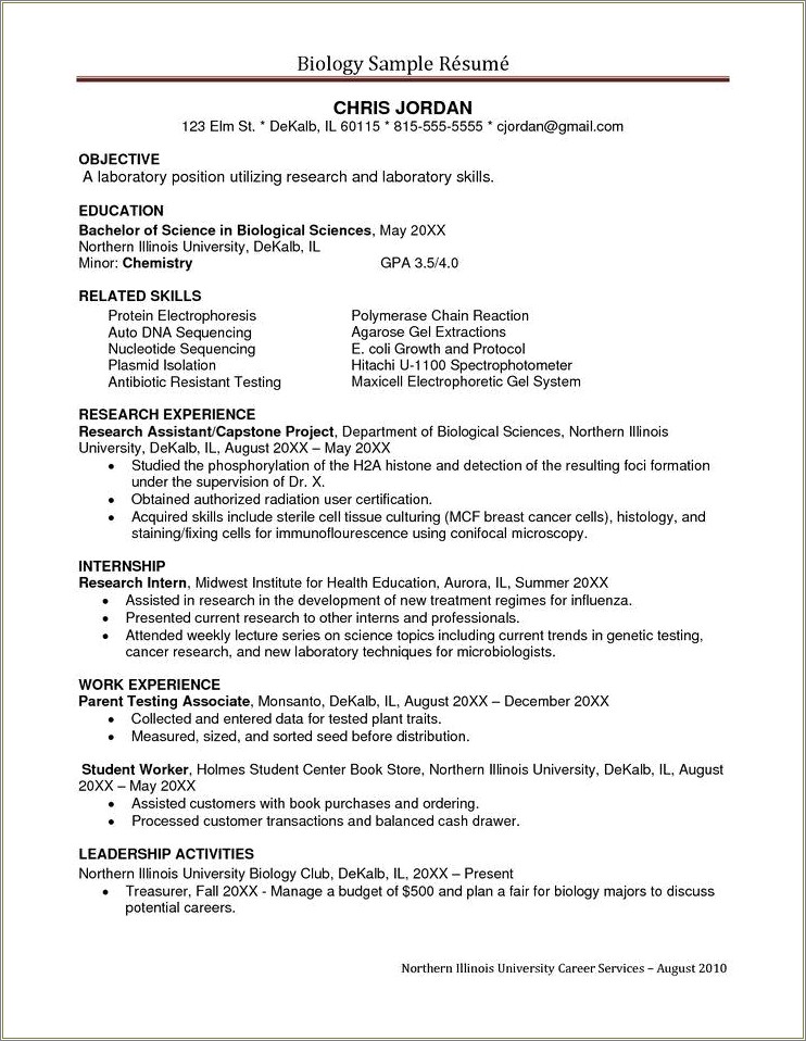 Do You Put Aseptic Technique On Resume