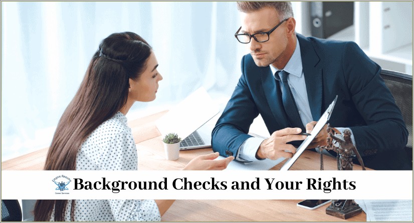 Do You Put Background Check On Resume