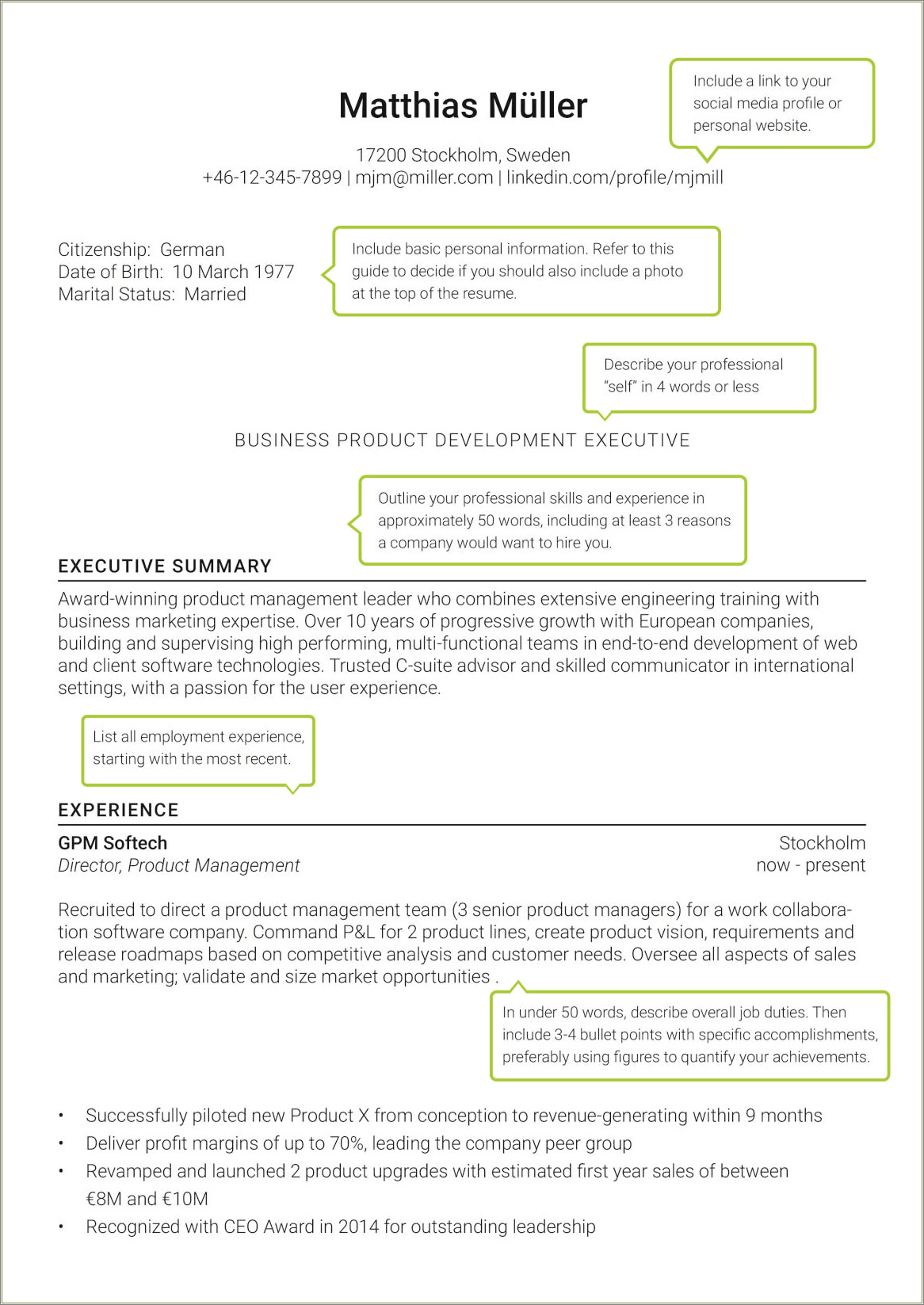 Do You Put Personal Information On A Resume