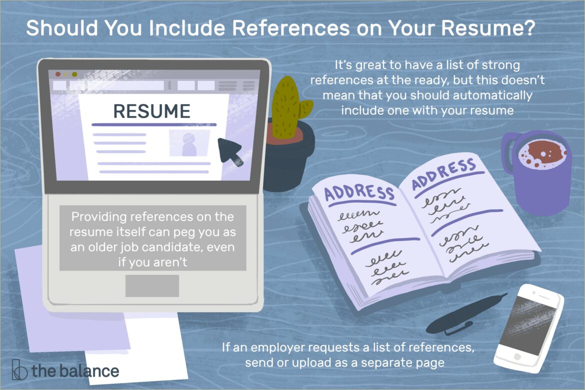 Do You Put References In Resumes