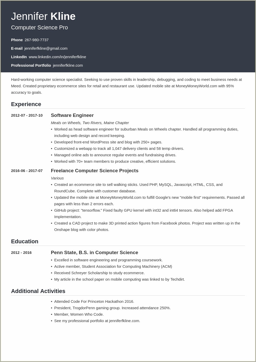 Do You Put Volunteer Experience On Resume