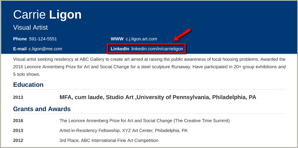 Do You Put Your Linkedin On Resume