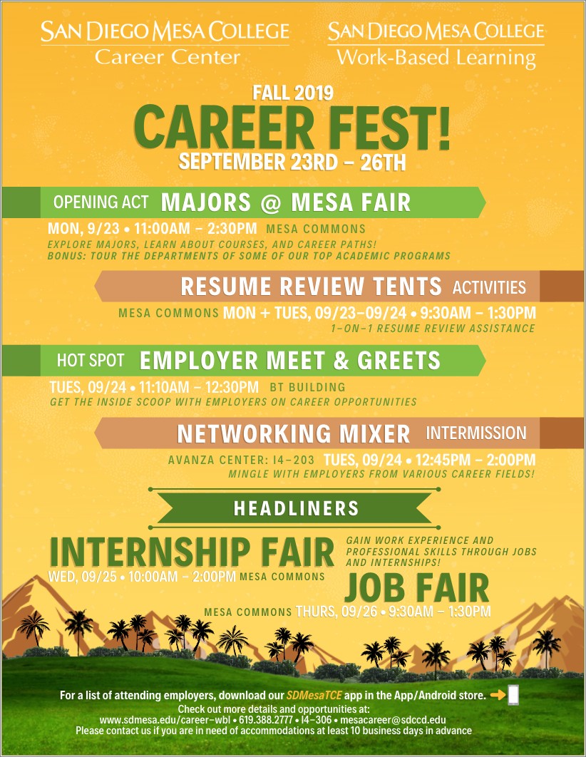 Do You Take Resumes To A Job Mixer