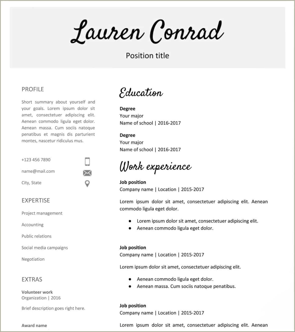 Does Google Docs Have Resume Templates