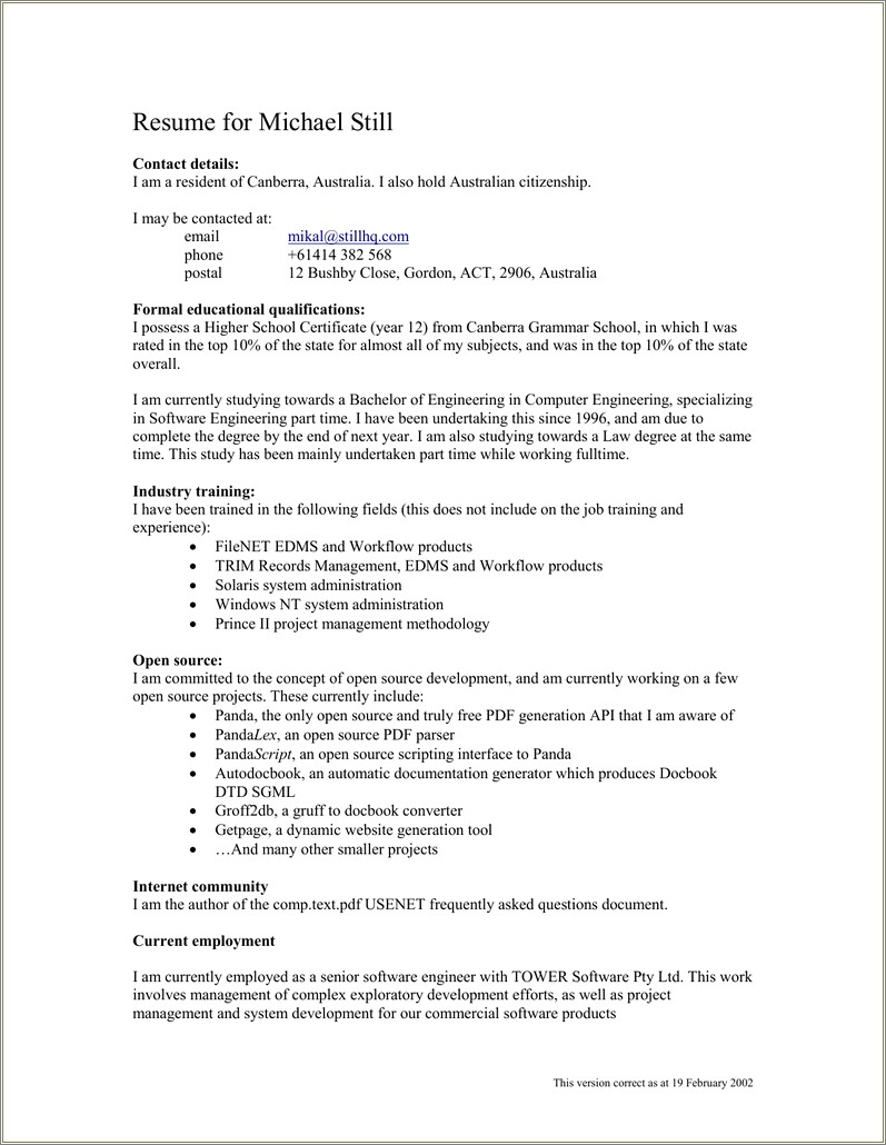 Does Pdf Work With Resume Systems