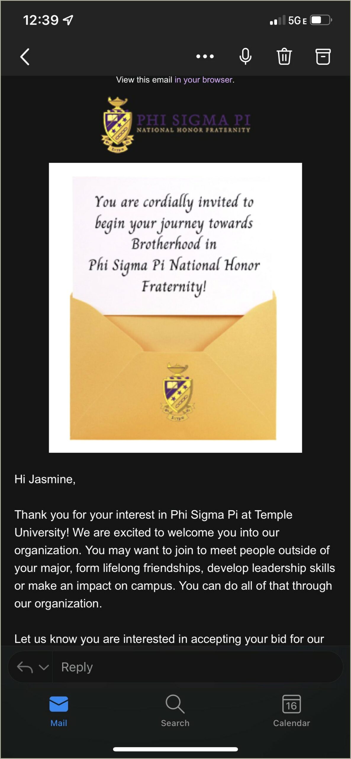 Does Phi Sigma Pi Look Good Resume