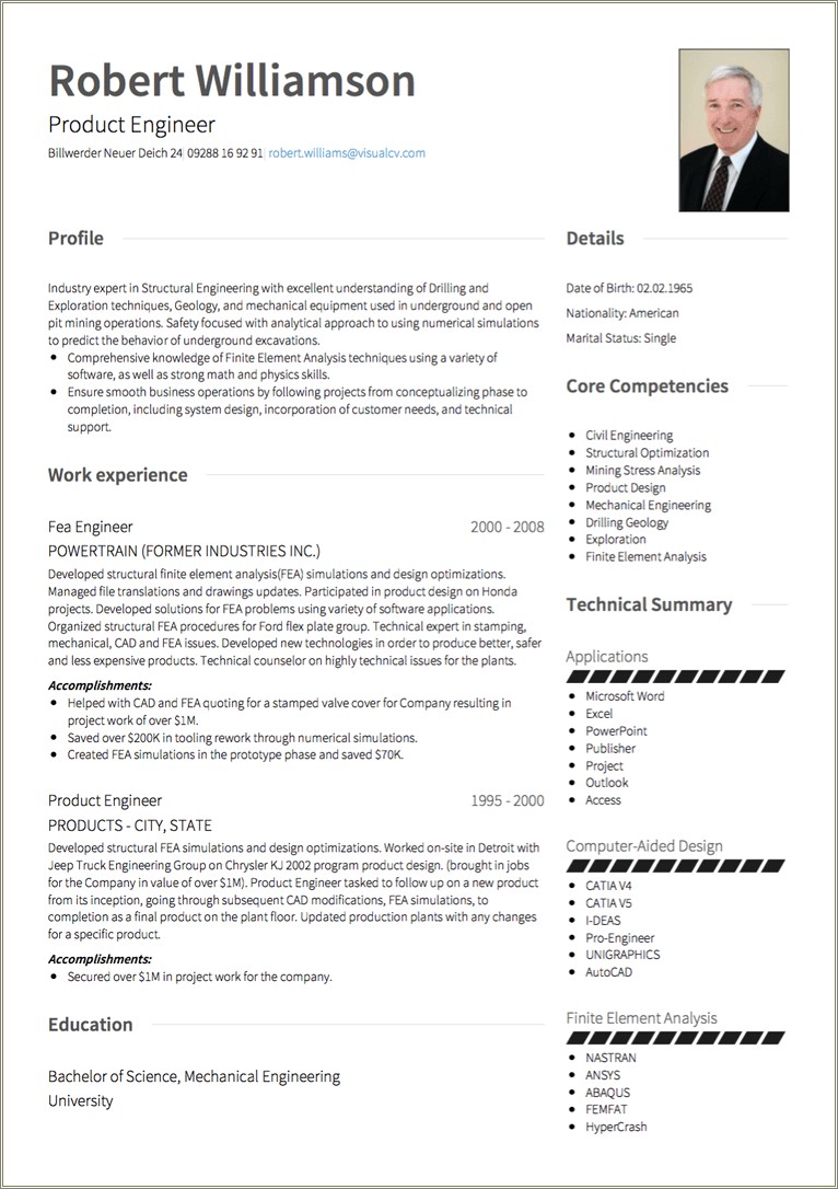 Does Using A Resume Template Look Bad