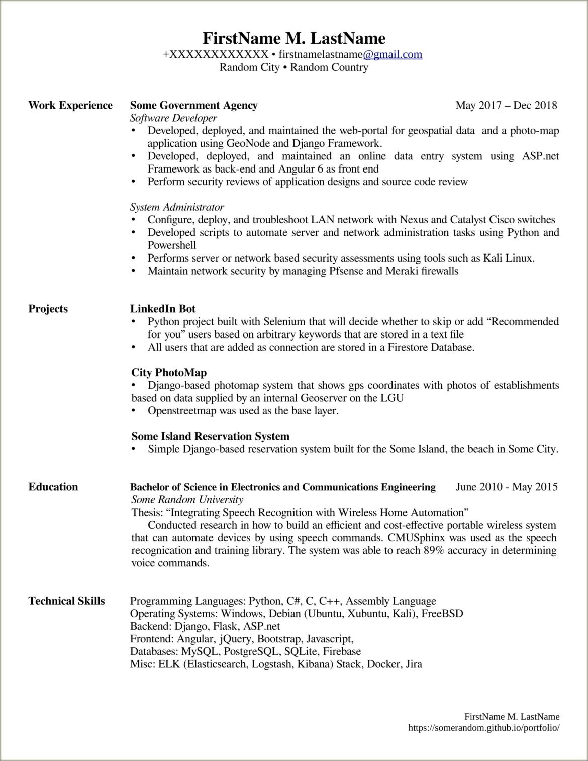 Dot Net Developer Resume Sample For Training Resume