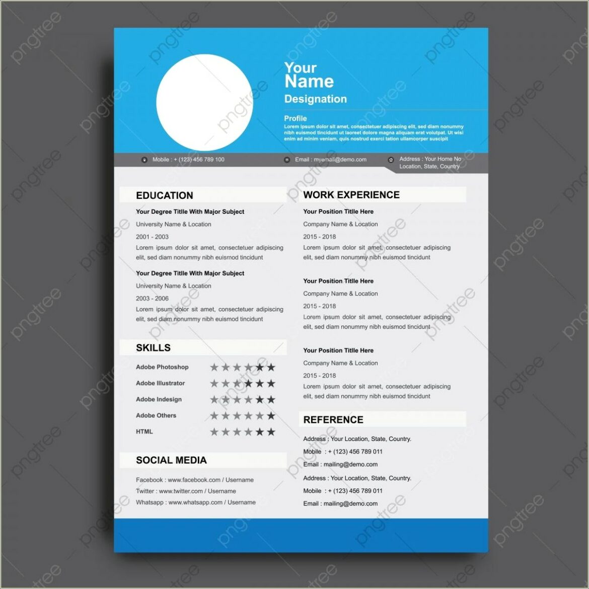 Download Best Resume Formats In Word