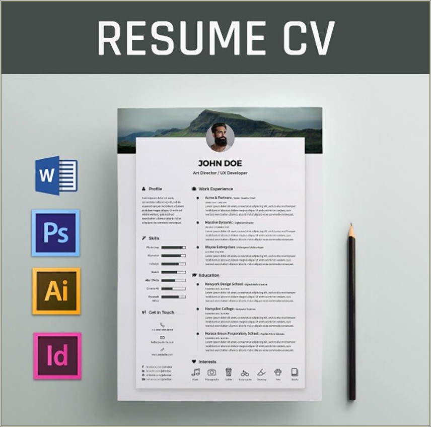 Download Samples Of Combined Resumes Free