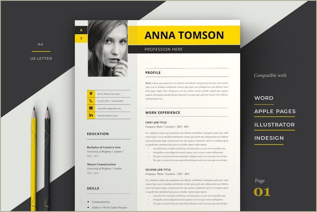 Downloadable Resume Templates Free For Mac