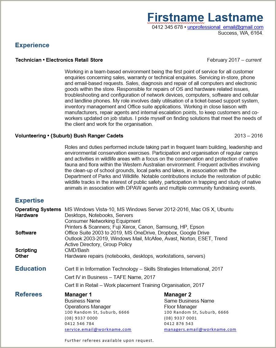 Dropbox And Onedrive As Skill Knowledge On Resume