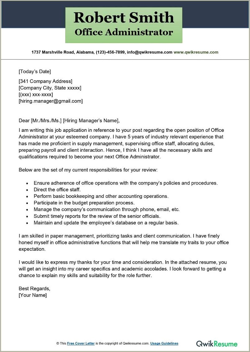 Email Example With Aattached Cover Letter Adn Resume