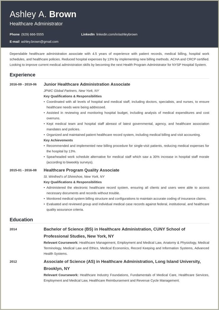 Employee Reimbursement Syatem Description For Resume