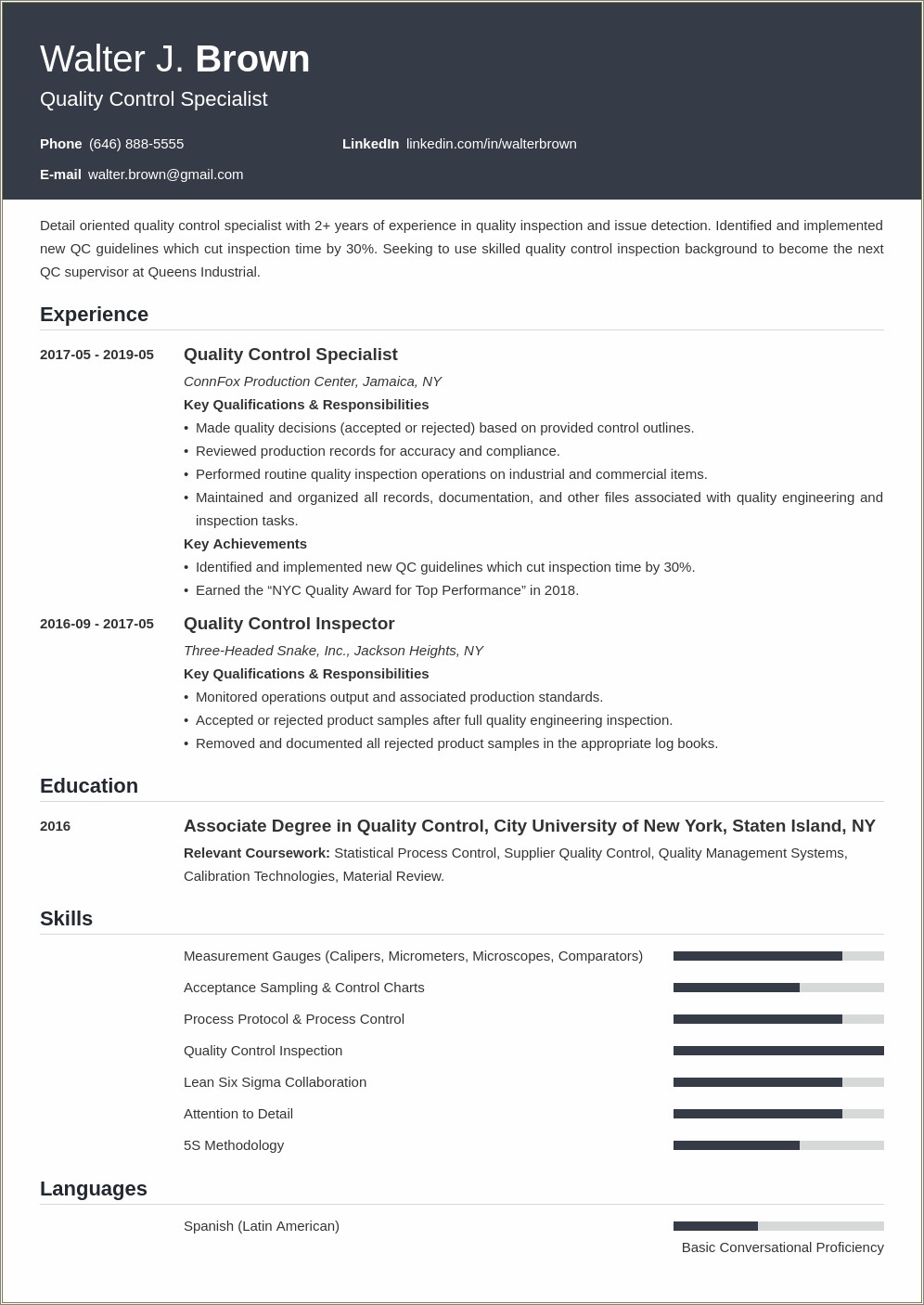 Employment And Career Readiness Job Resume Review