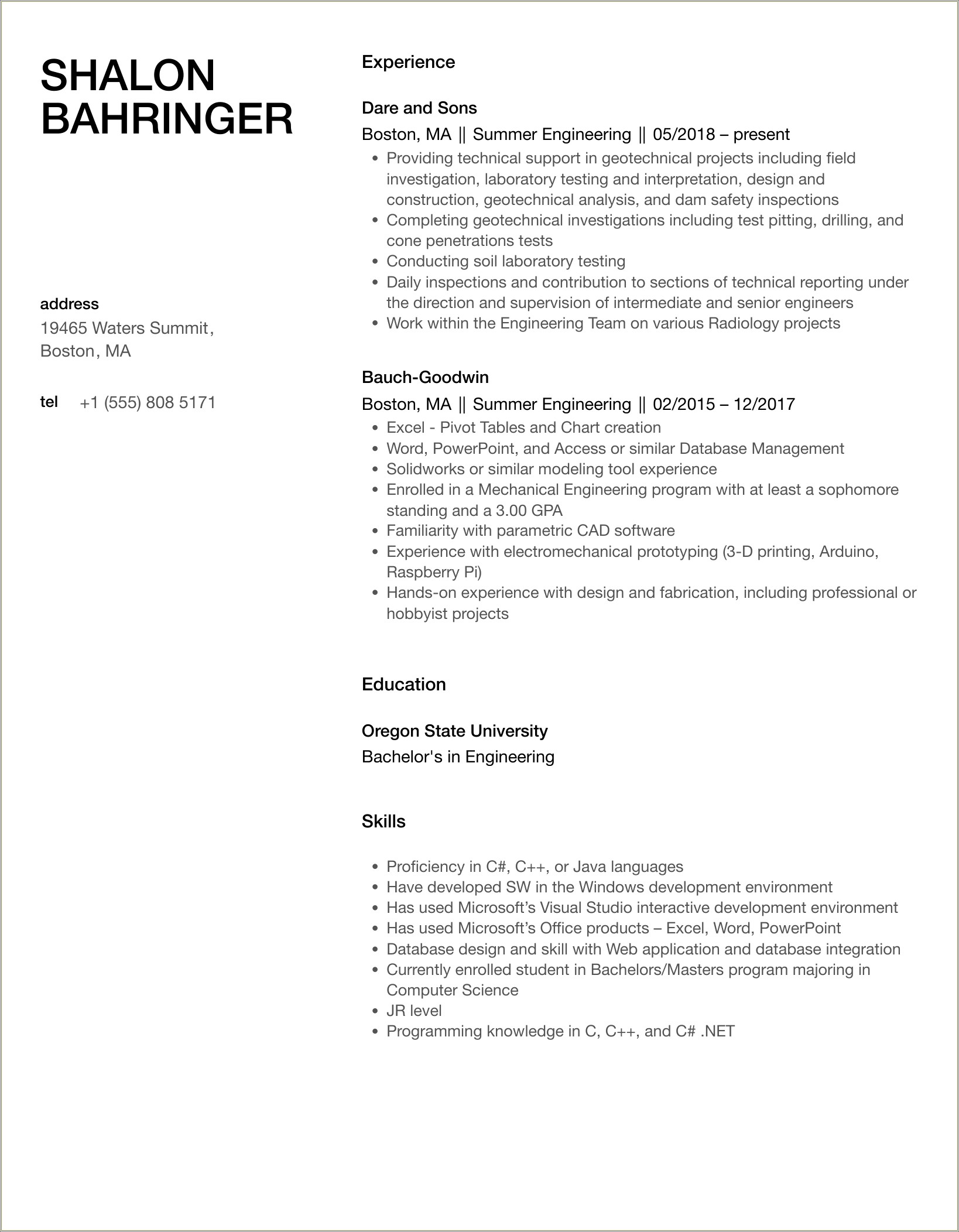 Engineering Below 3.0 Gpa Put On Resume