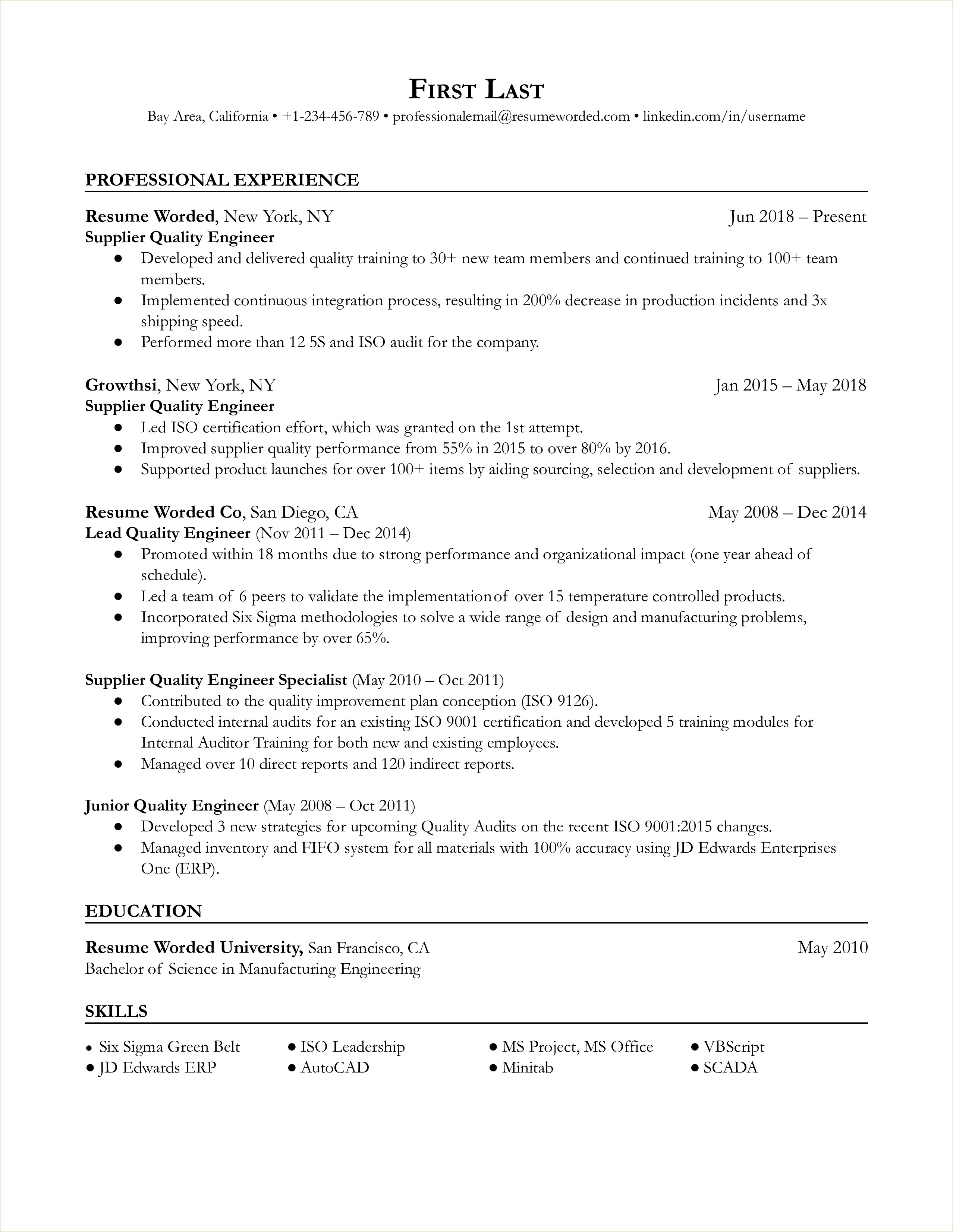 Entry Level Cybersecurity Resume No Experience