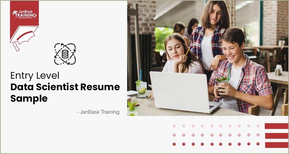 Entry Level Data Scientist Resume Template