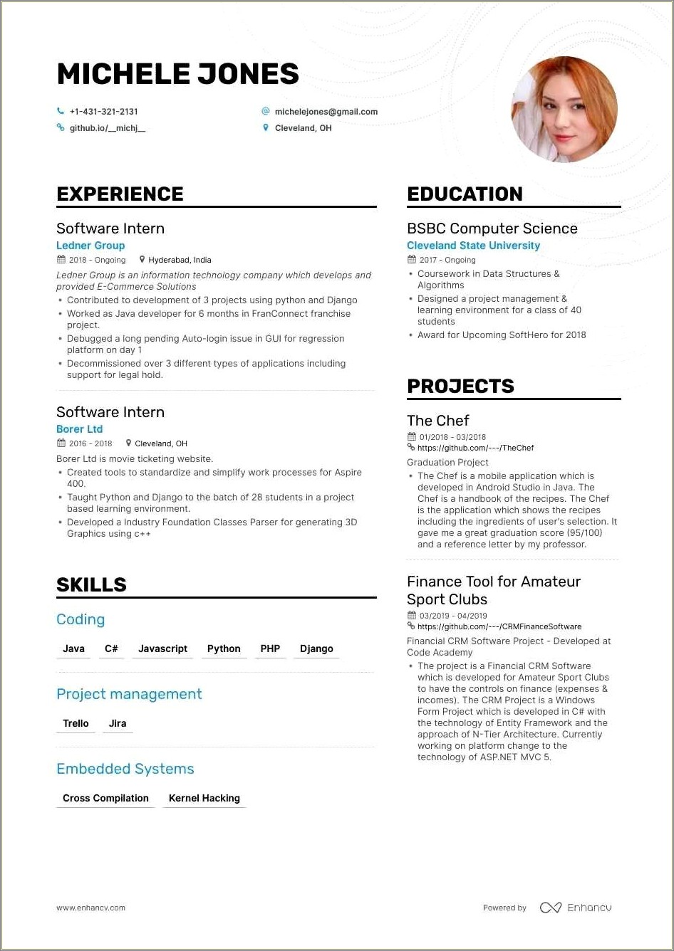 Entry Level Resume Sample With No Experience