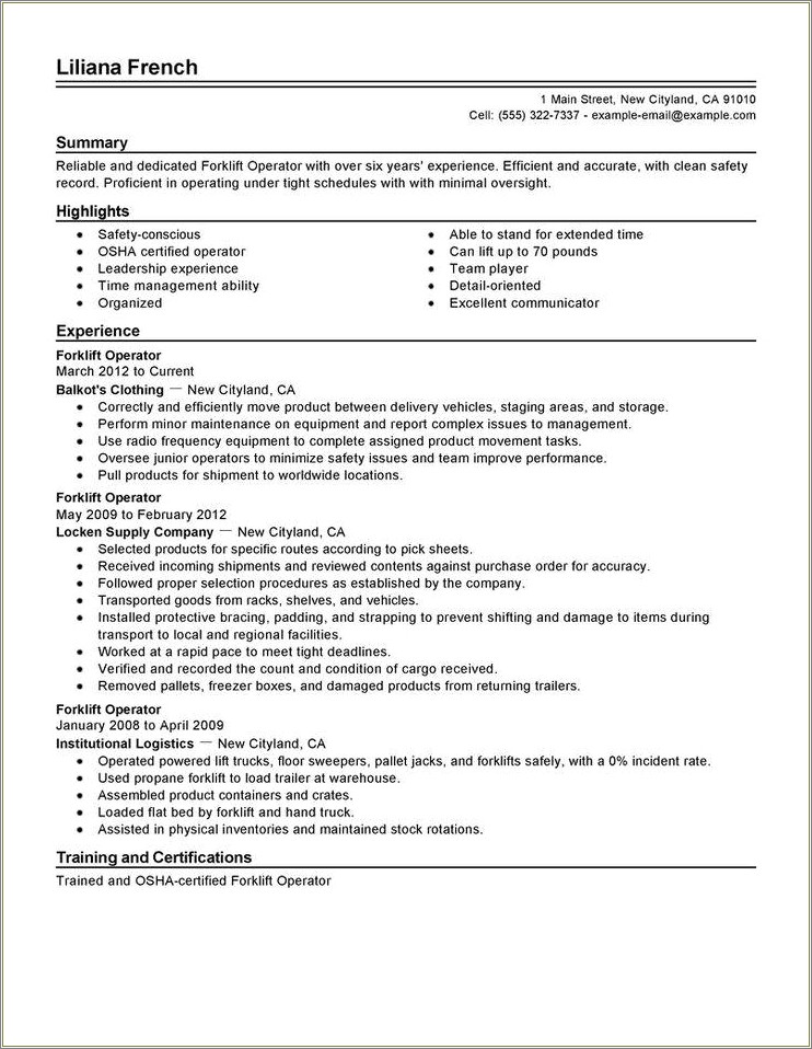 Example Of A Team Player For Resume