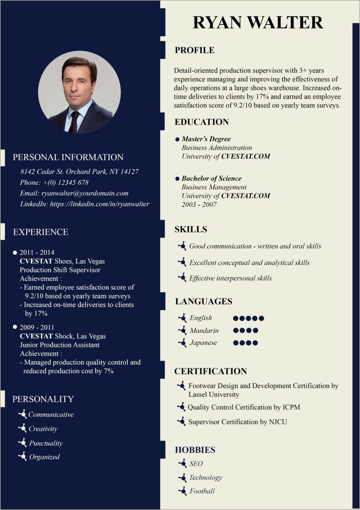 Example Of Functional Resume For Career Change