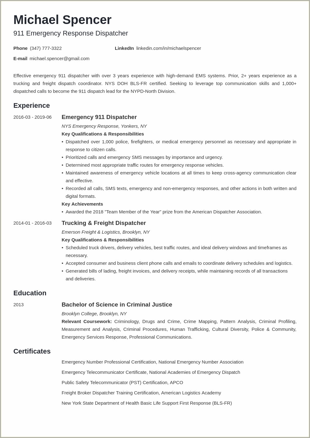 Example Of Mixed Up Resume Critique