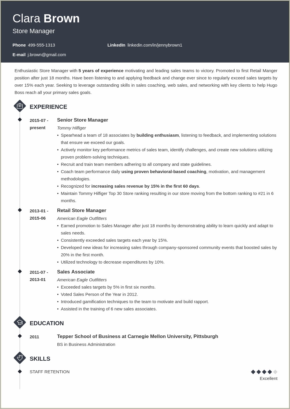 Example Of Resume Applying Job Gorceries Store