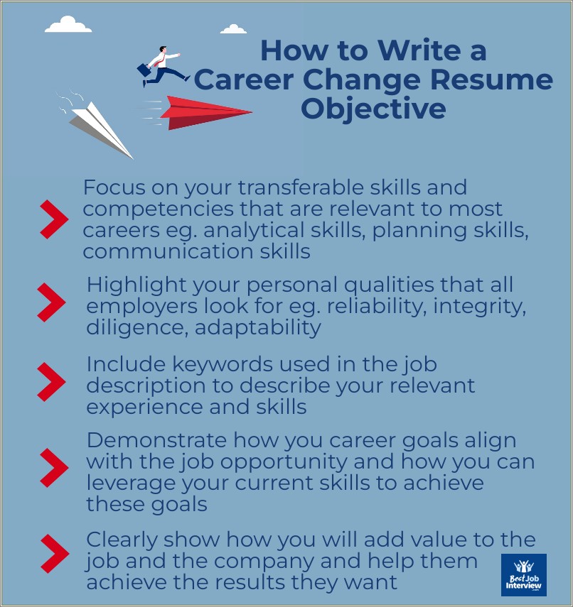 Examples Of A Good Objective For Resume