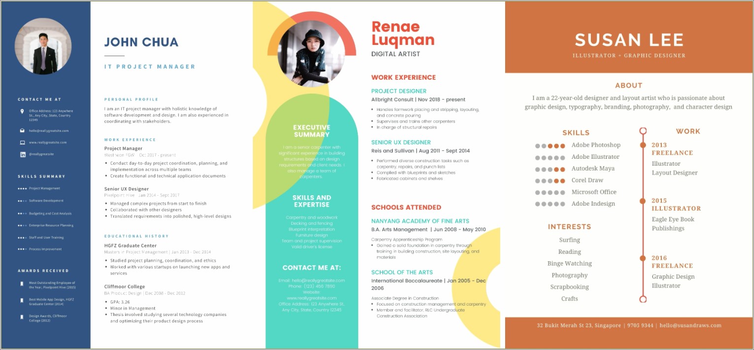 Examples Of An Amaetur Fashion Model Resume