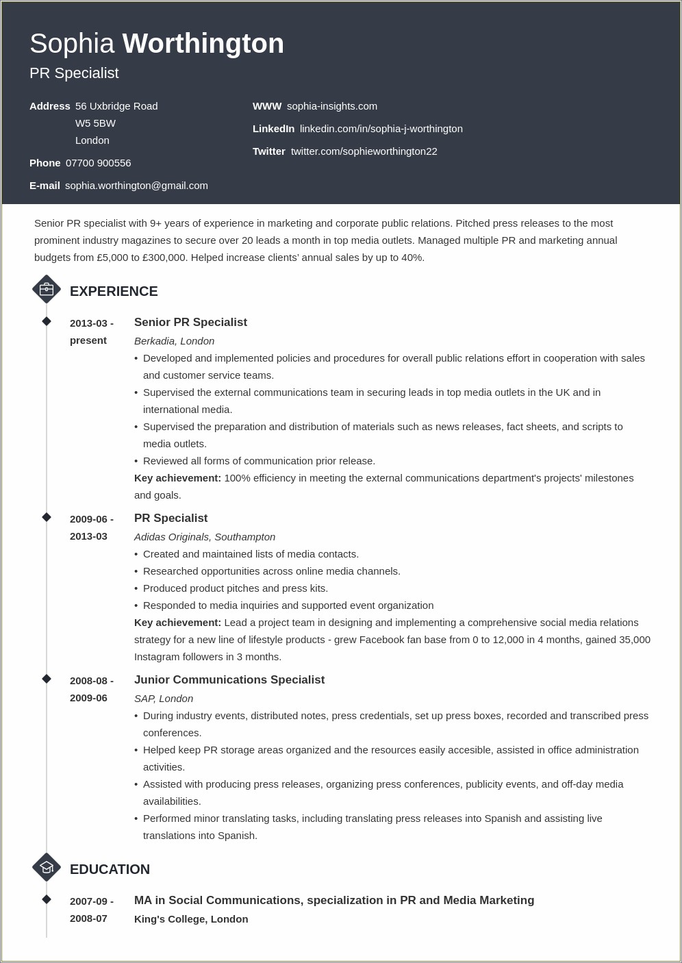 Examples Of Key Skills In A Resume