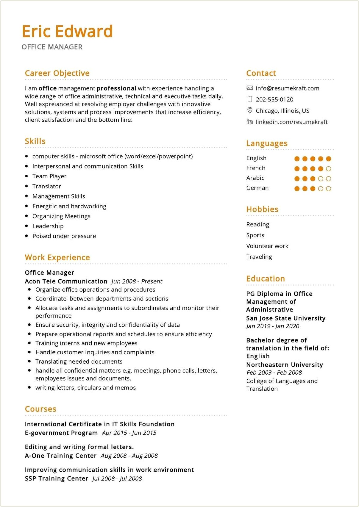 Examples Of Micro Soft Skills In Resume