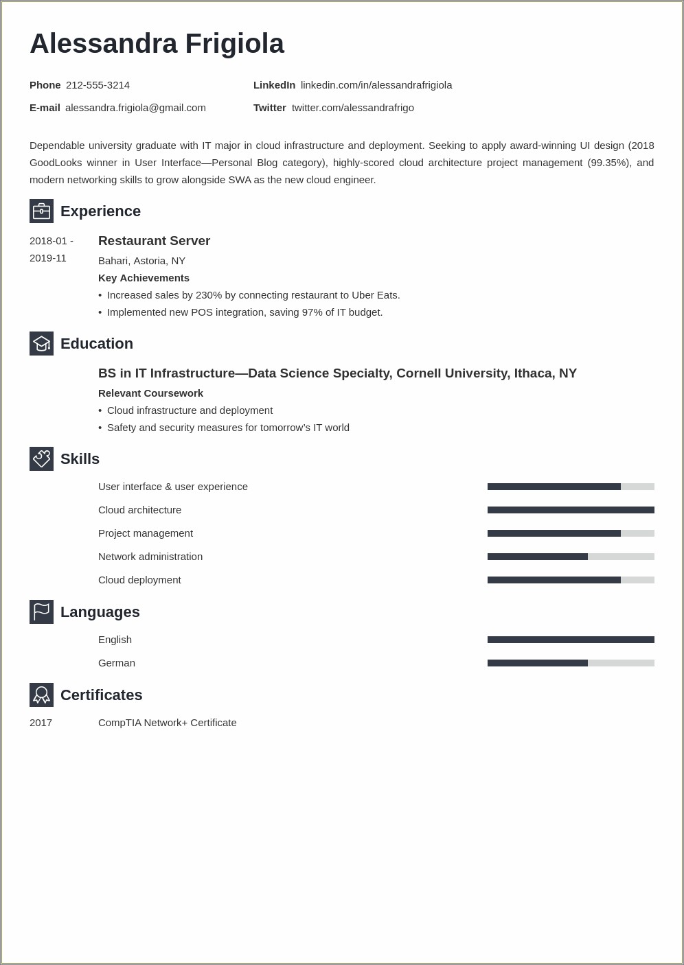 Examples Of Objective Statements In Resume