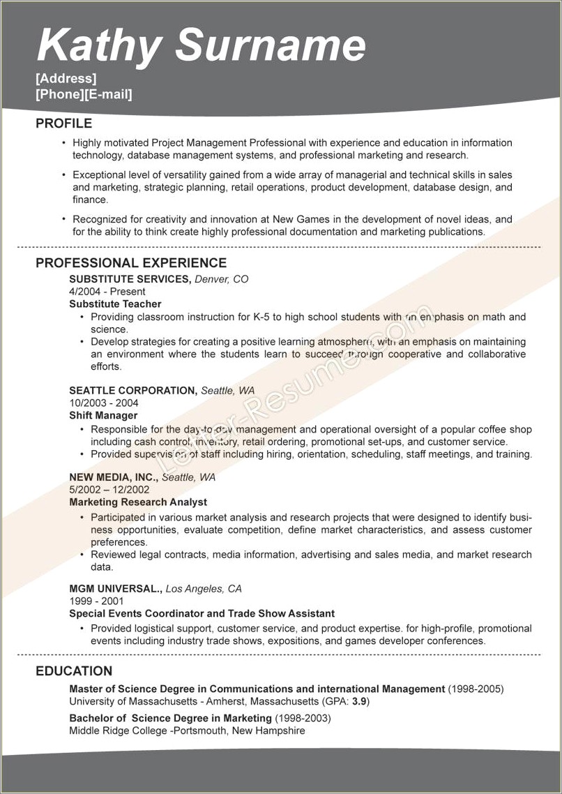 Examples Of Resumes Being Reviewed In Media