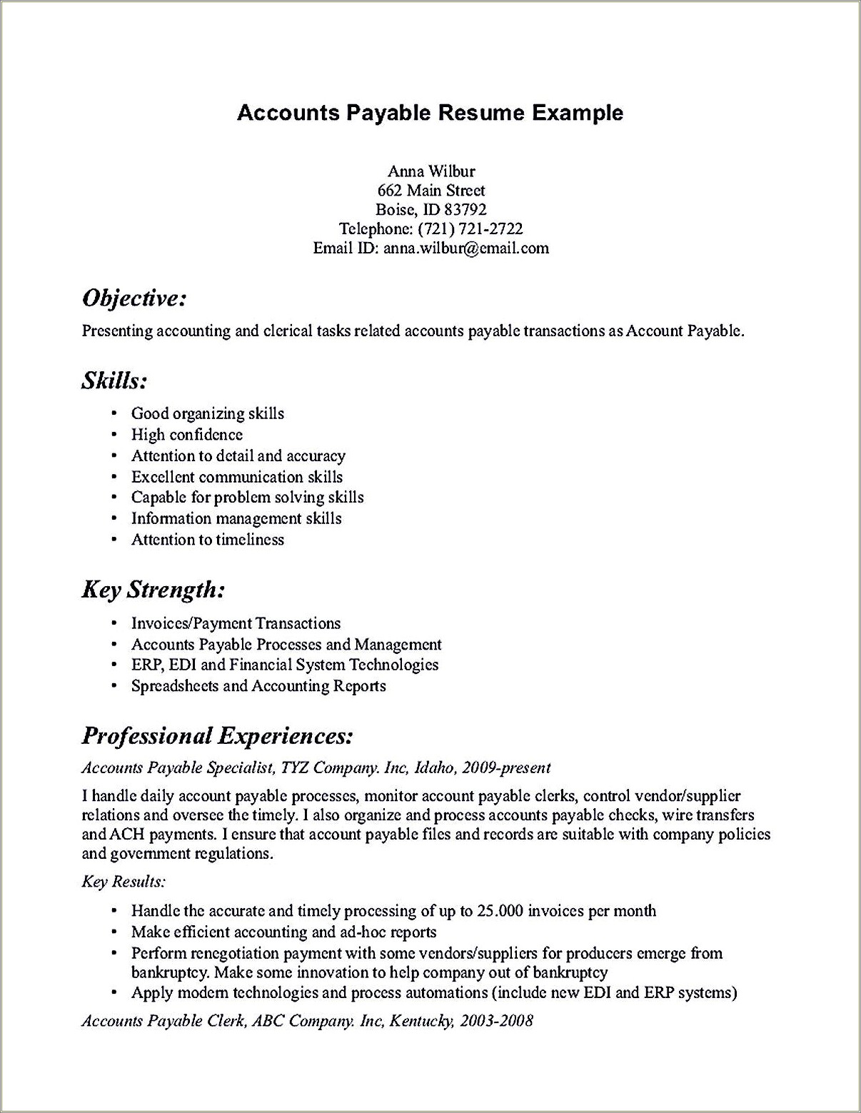 Examples Of Social Skills For Resume