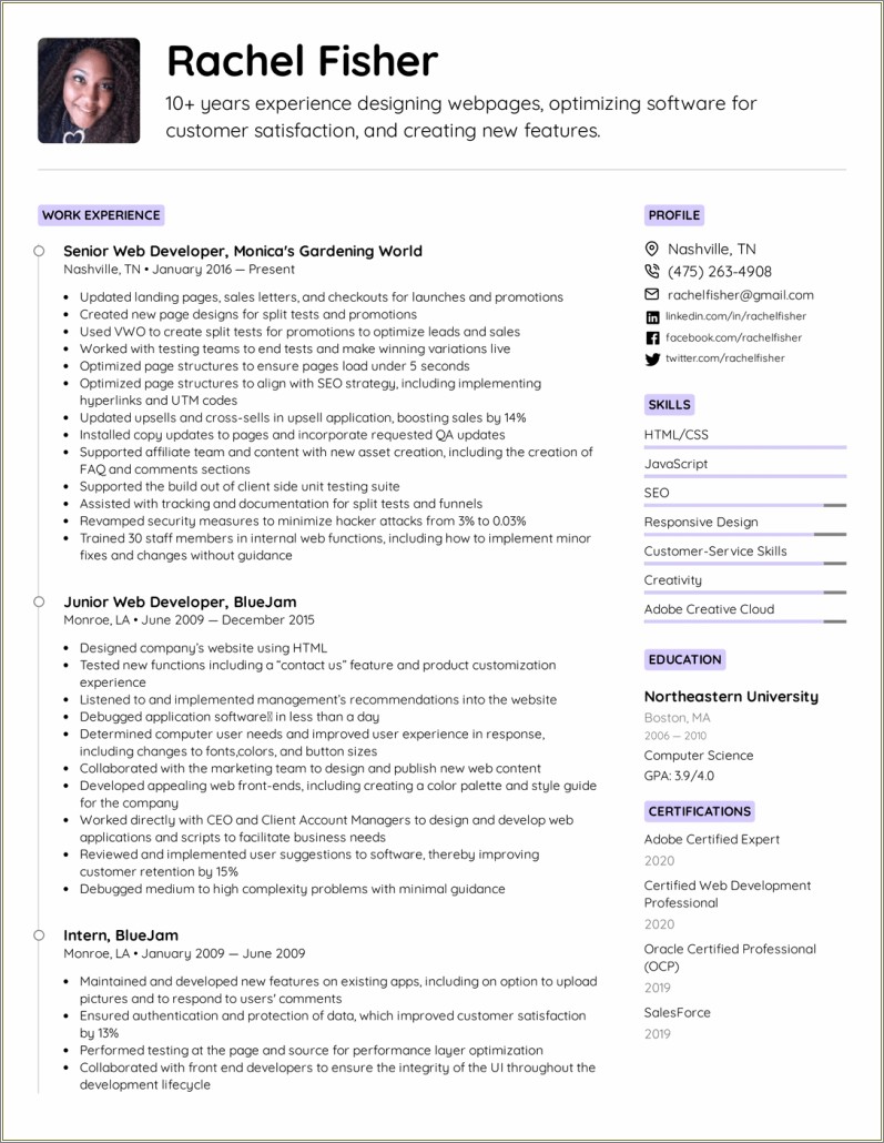 Examples Of Stregth In A Resume