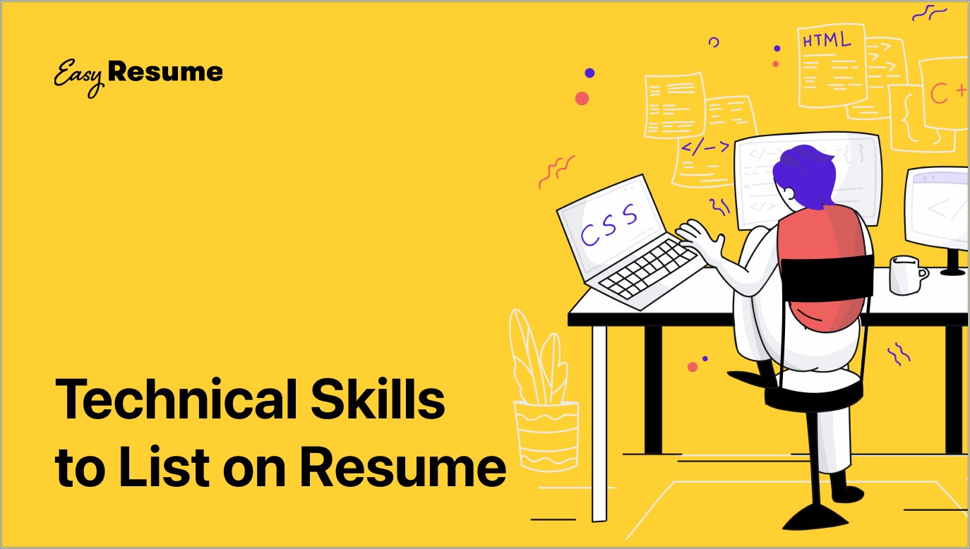 Examples Of Technology Skills On A Remote Resumes