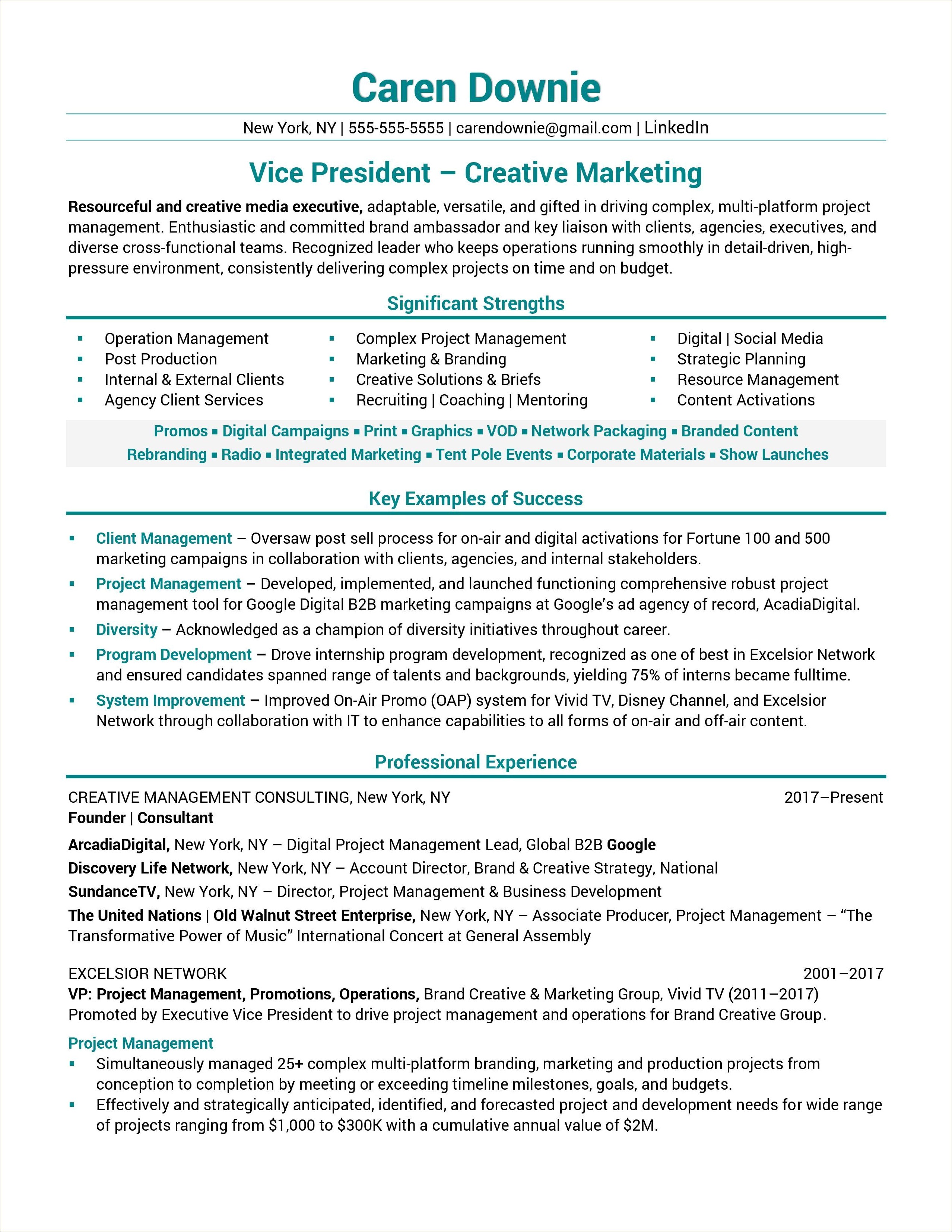 Executive Director Of A Preschool Resume Samples