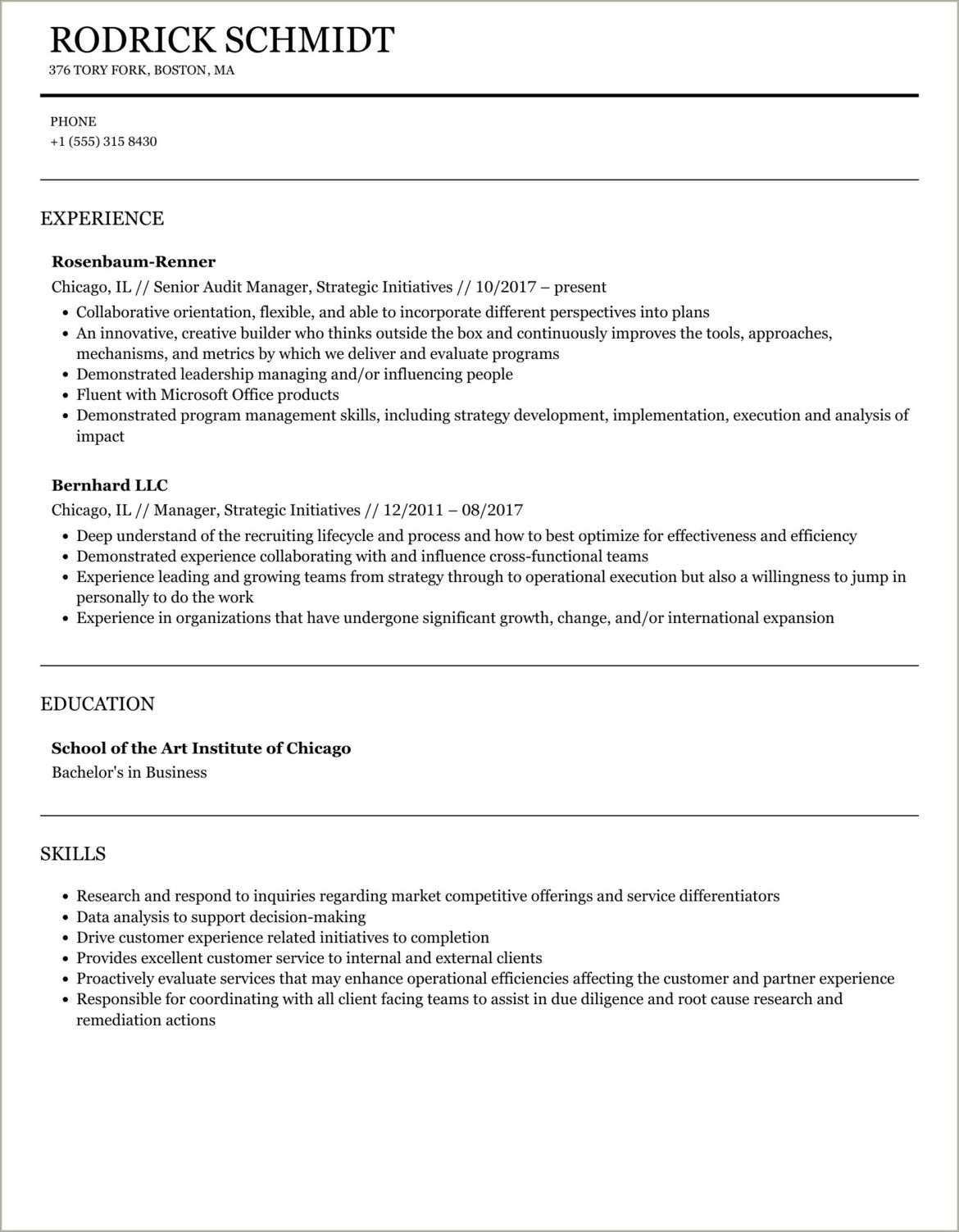 Fancy Initiative Job Description For Resume