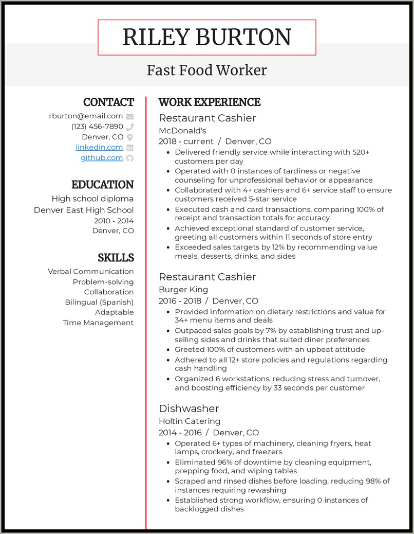 resume-examples-job-description-fast-food-resume-restiumani-resume