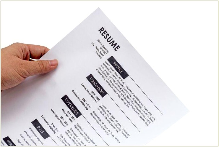 Fill In The Blank Resume And Cover Letter