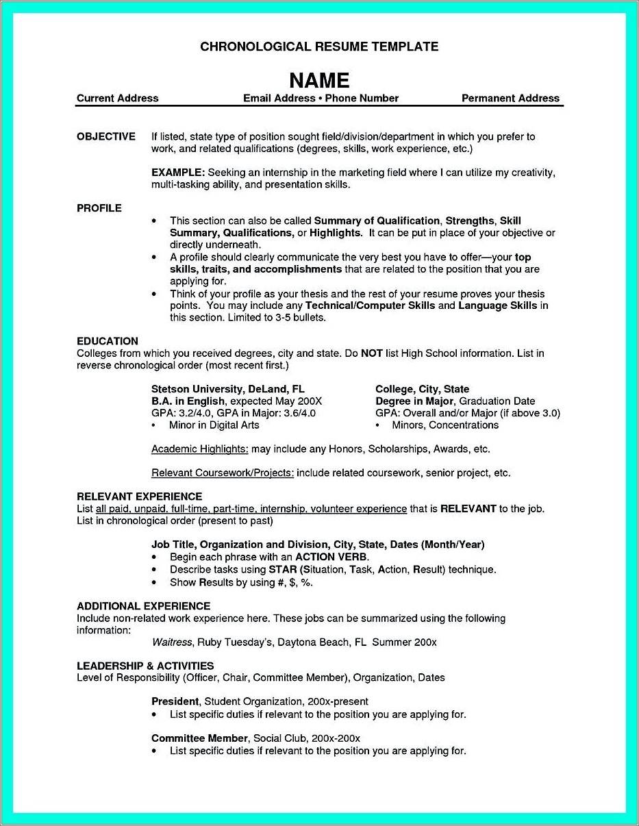 Fired From Job Not Listed On Resume