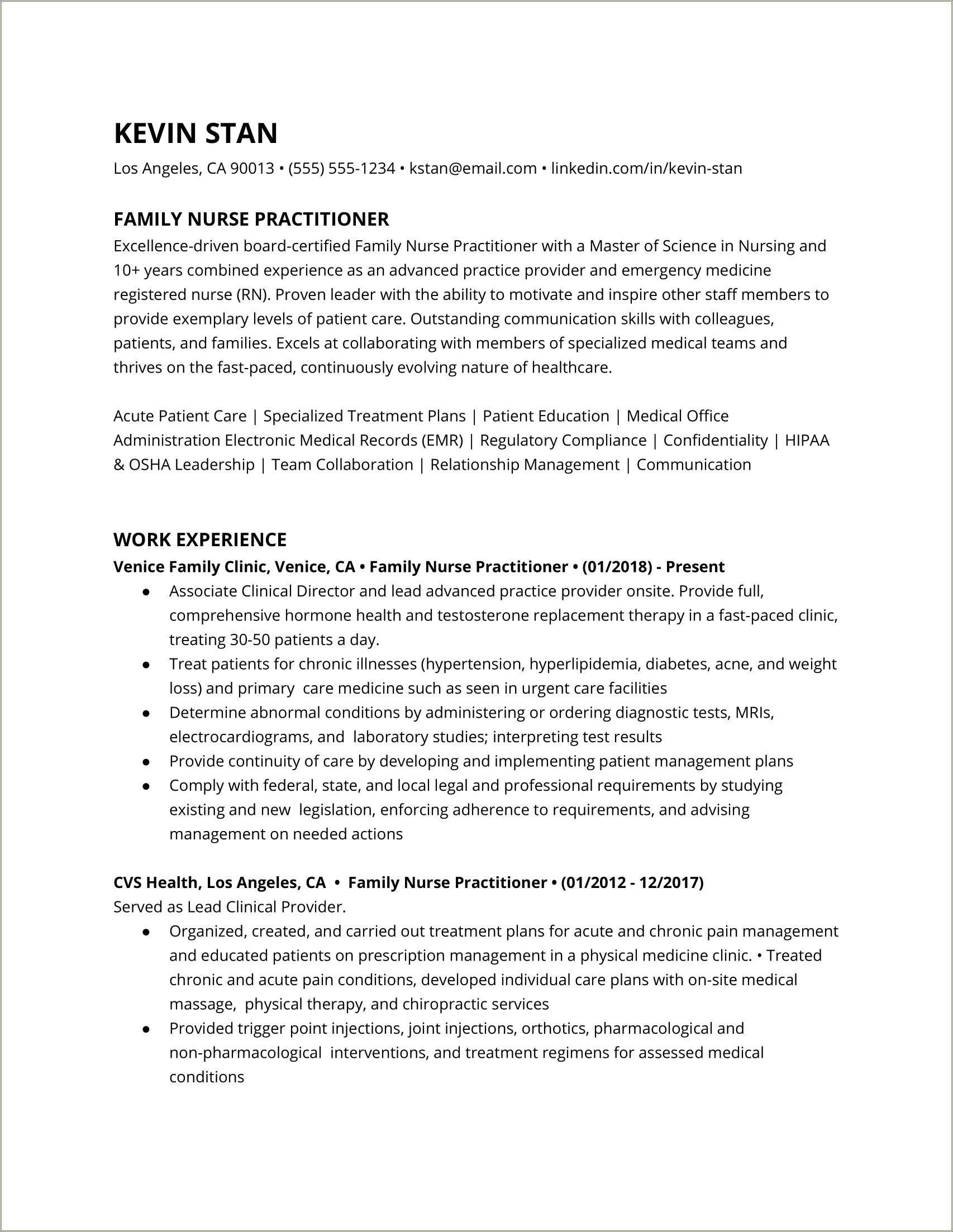 First Time Job Resume For Nursing Home